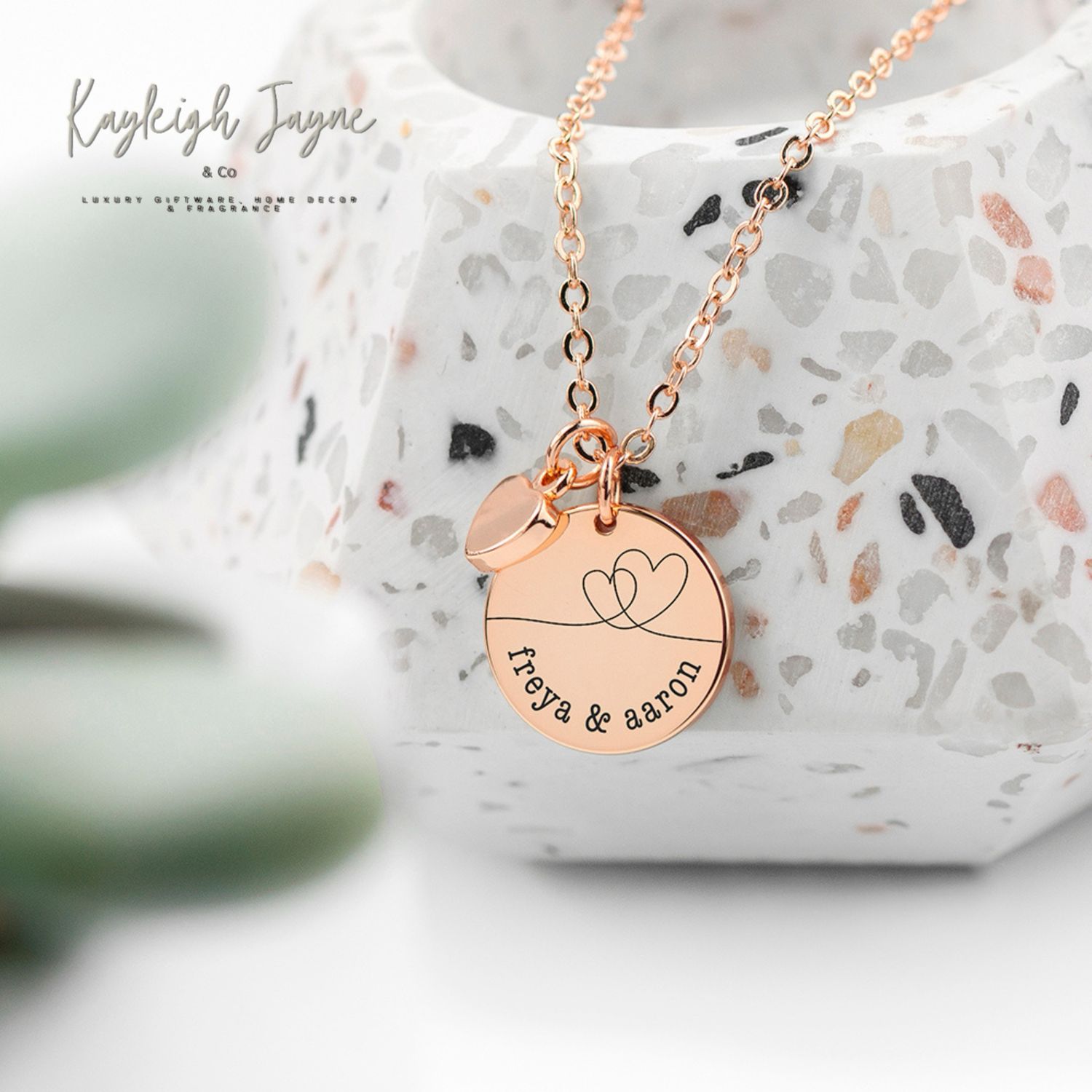 Dual Hearts Necklace