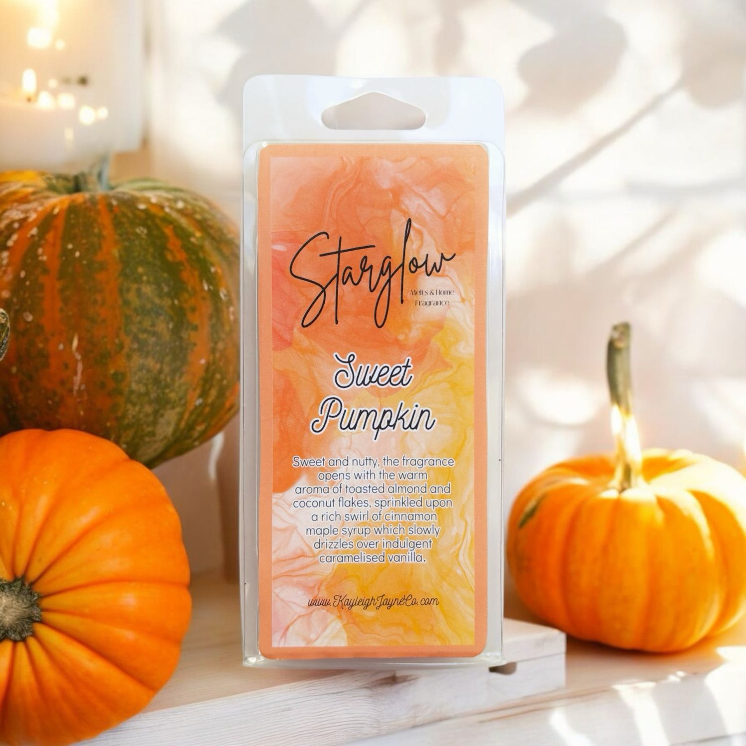 Wax Melt Snap Bar - Sweet Pumpkin