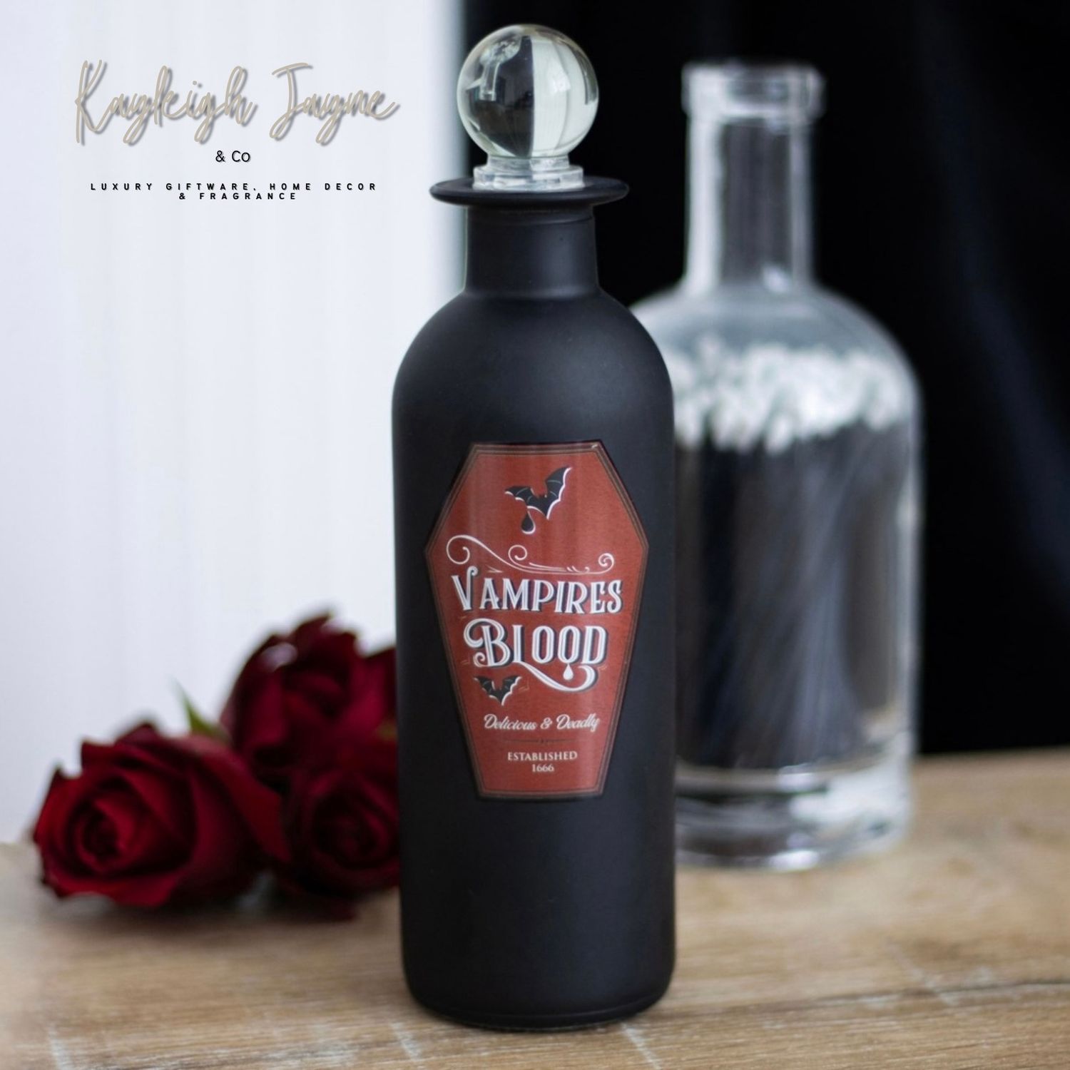 Vampire Blood Decorative Glass Bottle