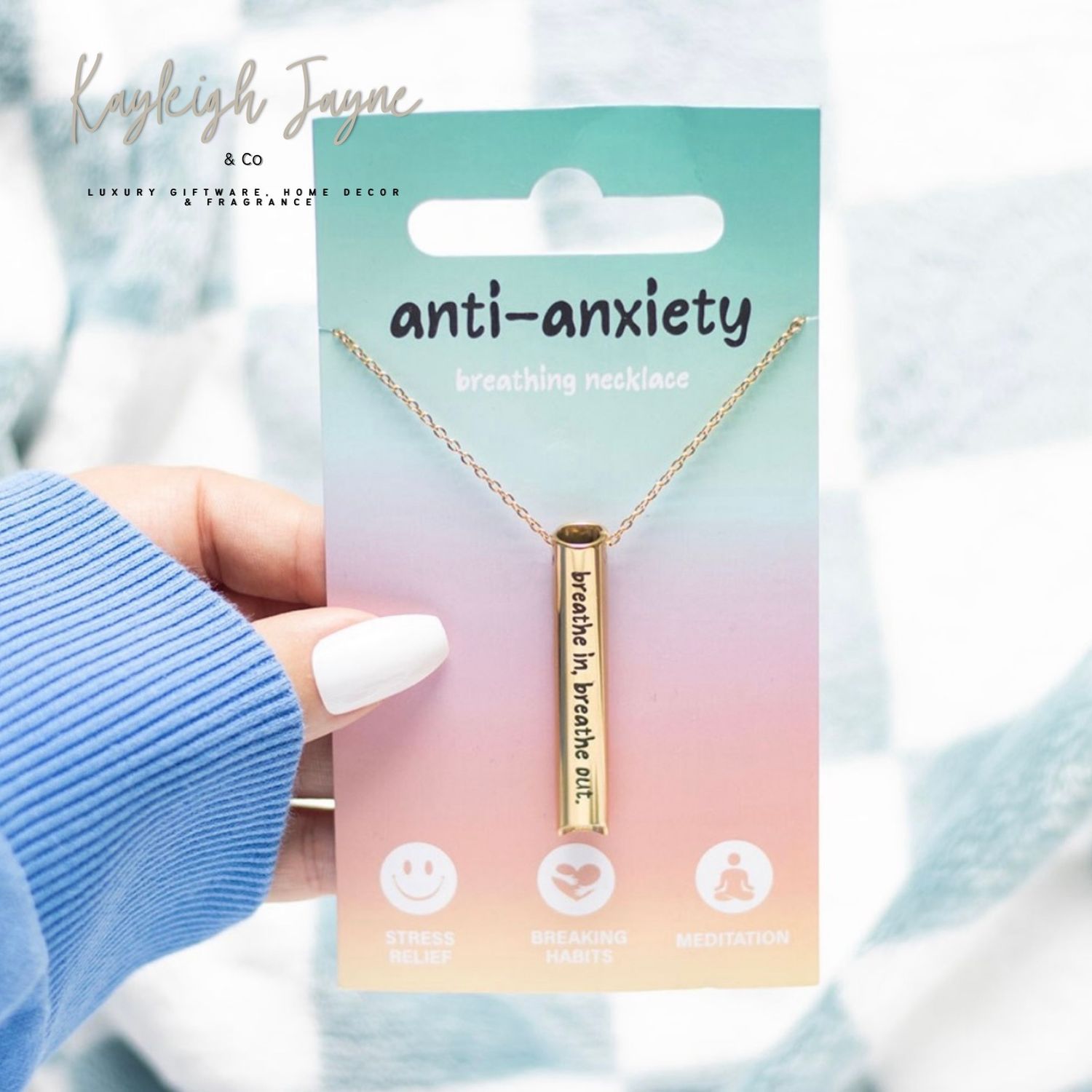 Anti - Anxiety Breathing Necklace