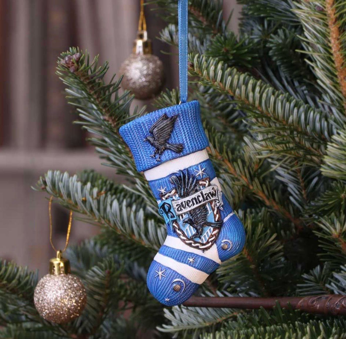 Official Harry Potter - Ravenclaw Stocking Tree Ornament
