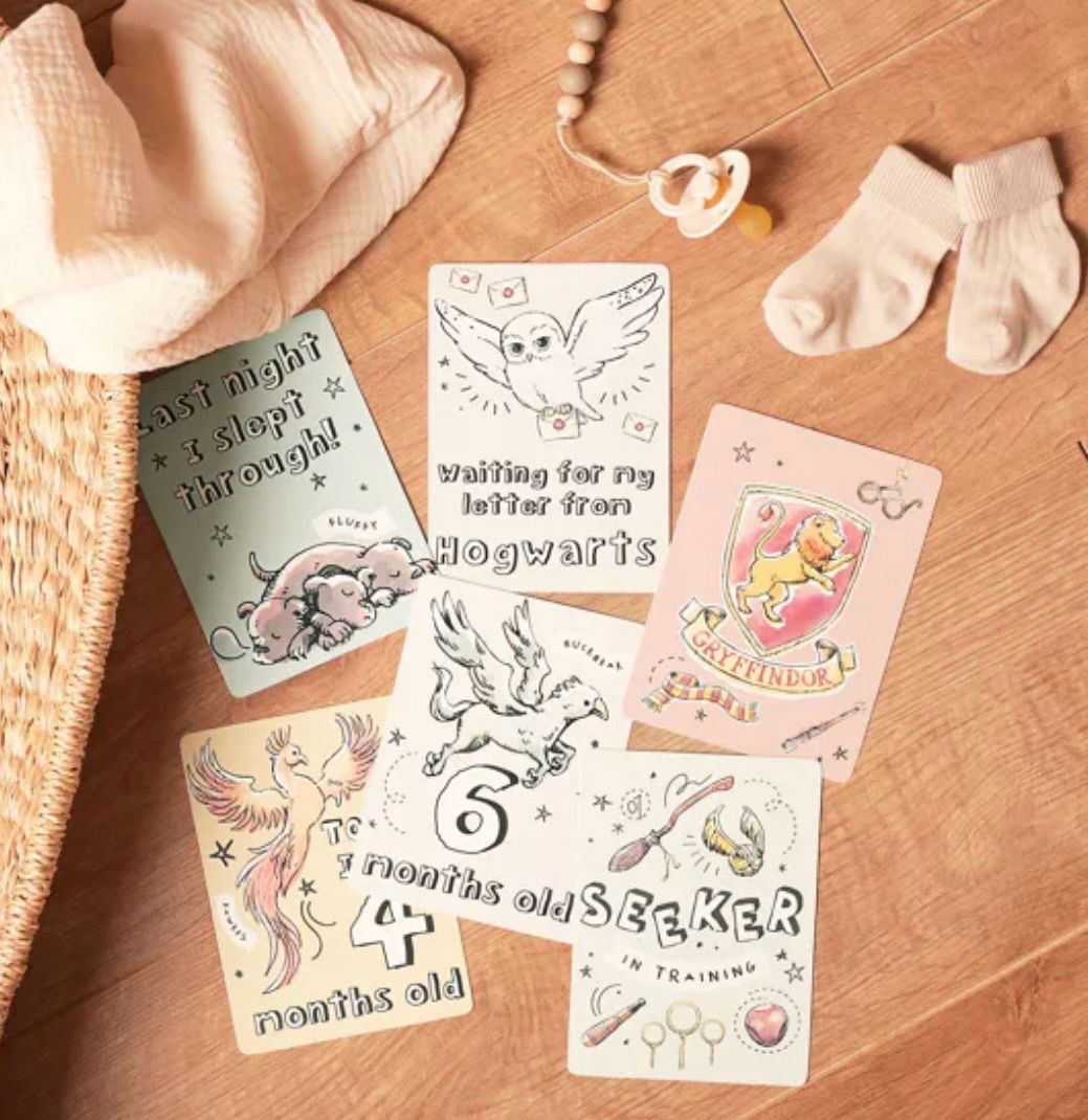 Official Harry Potter Milestone Cards