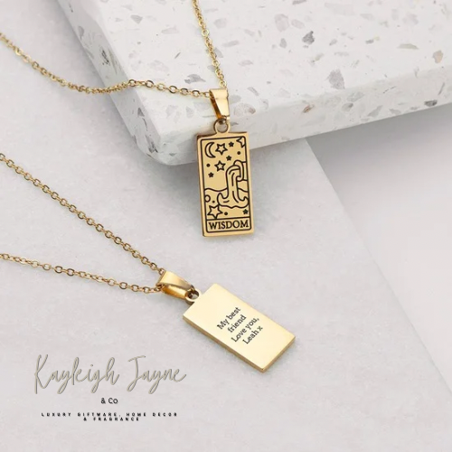 Personalised Wisdom - Tarot Card Necklace