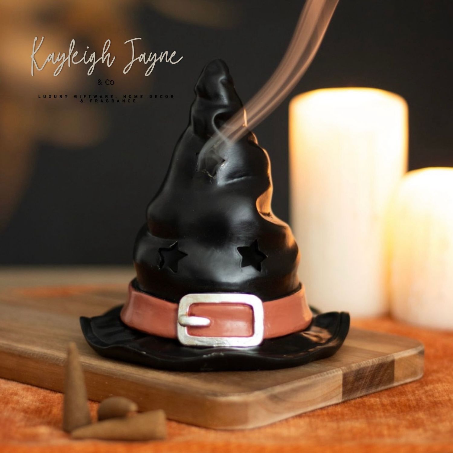 Wicked Witch hat Incense Burner