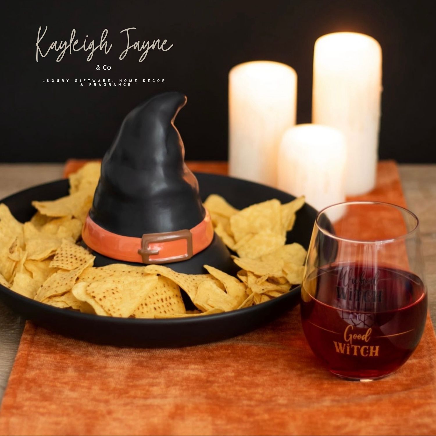 Witches Hat Dip &amp; Chips Set