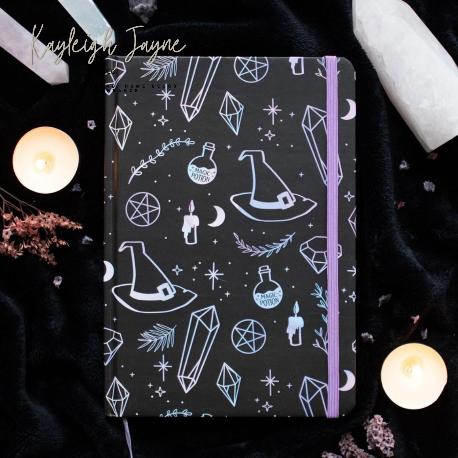 A5 Crystal Witch Notebook