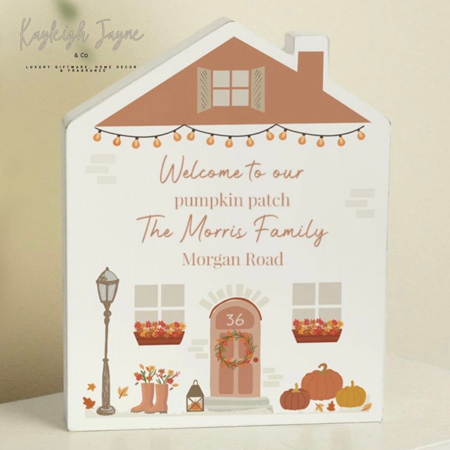 Personalised Autumn House