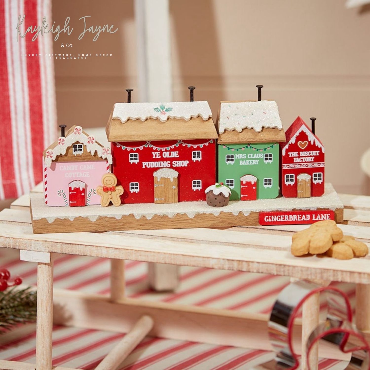 GINGERBREAD LANE 3D Houses