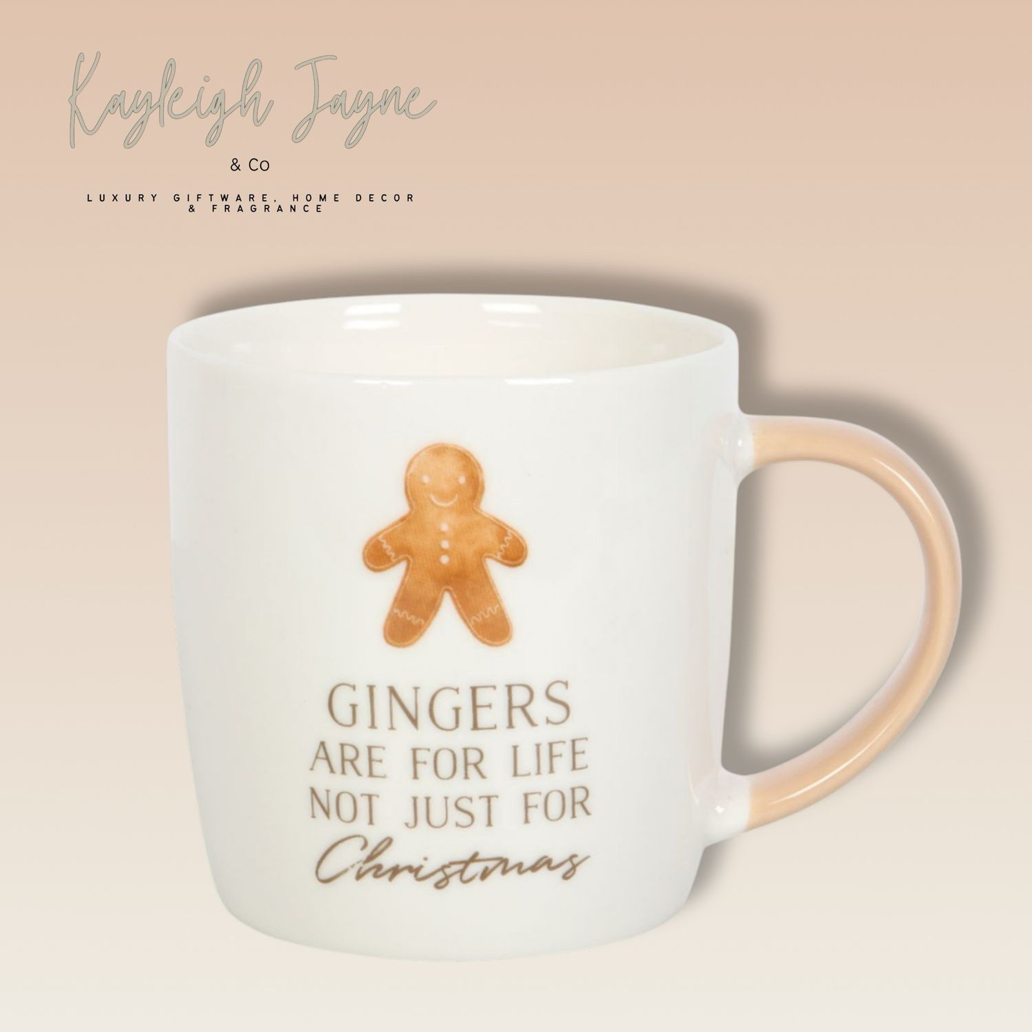 Gingers Are For Life Not Just For Christmas Mug