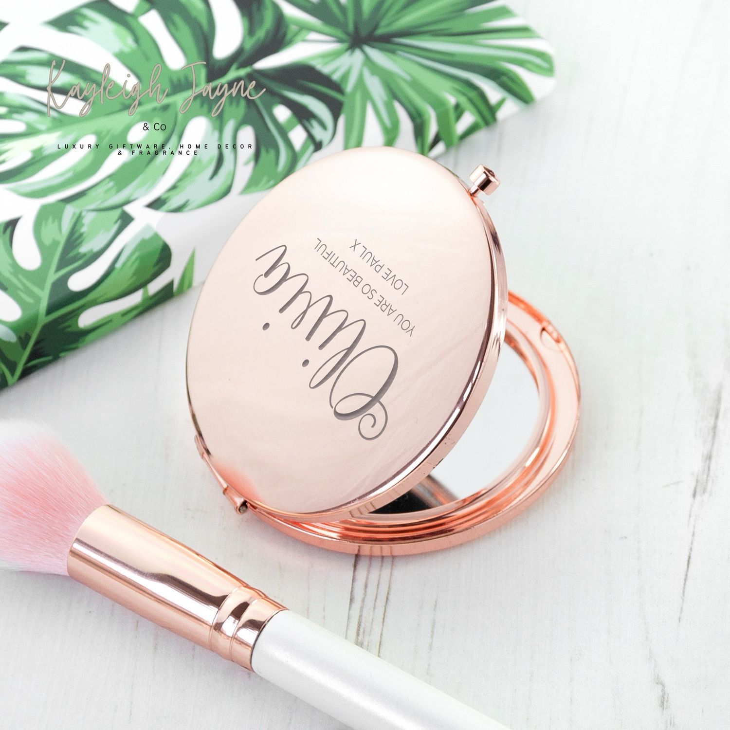 Personalised Compact Mirror