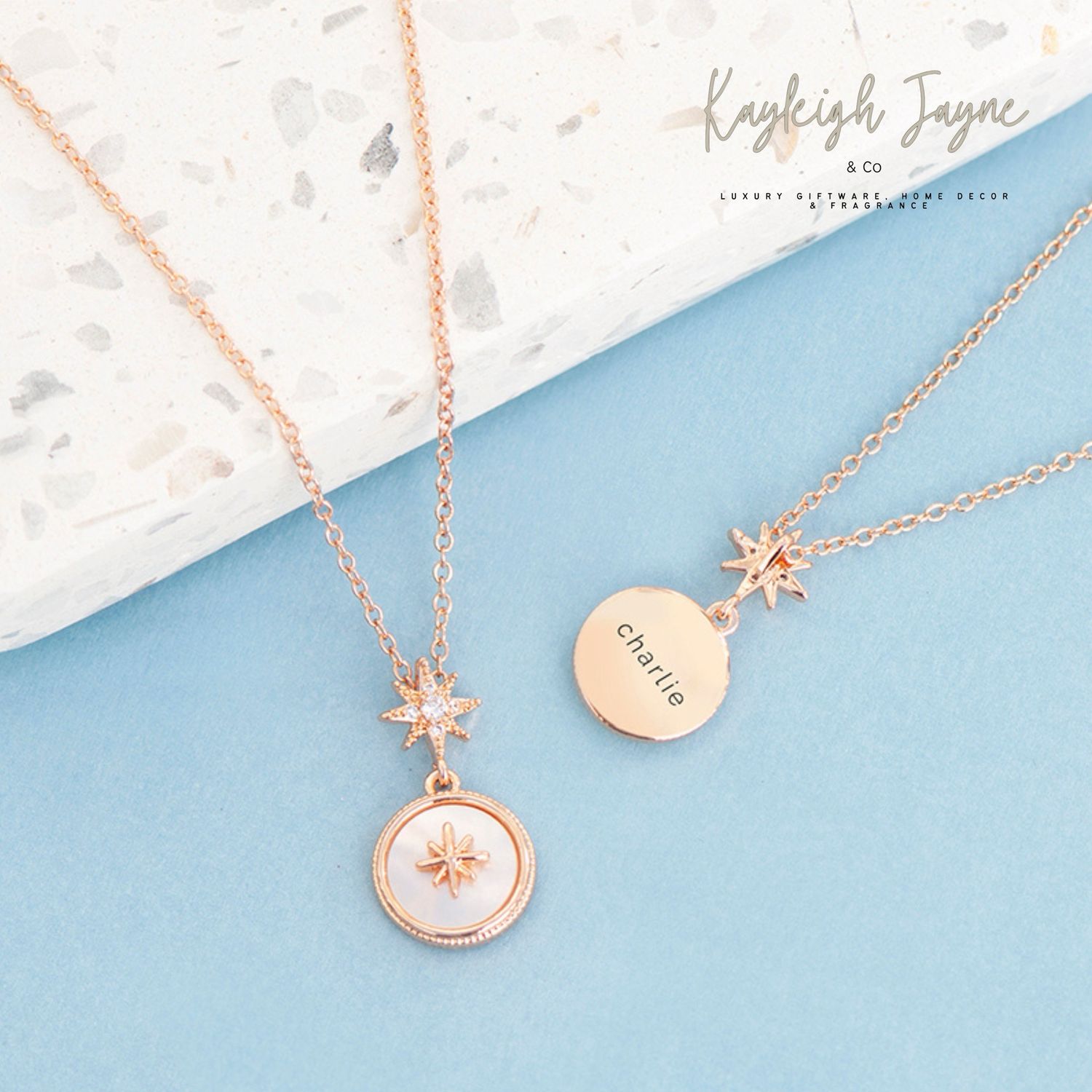 North Star Personalised Necklace