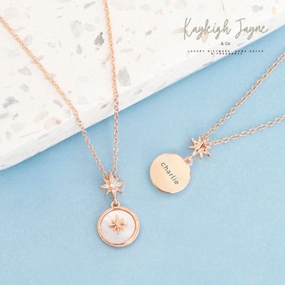 North Star Personalised Necklace