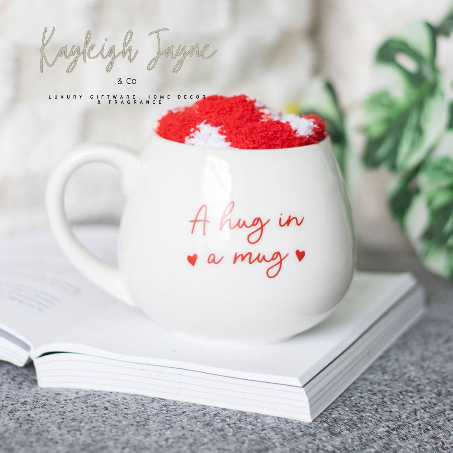 Hug In A Mug - Mug &amp; Socks Set