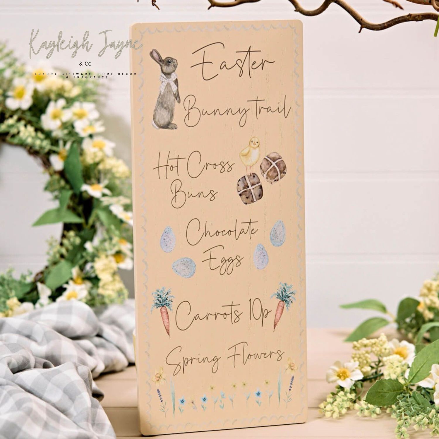 Easter Bunny Sign