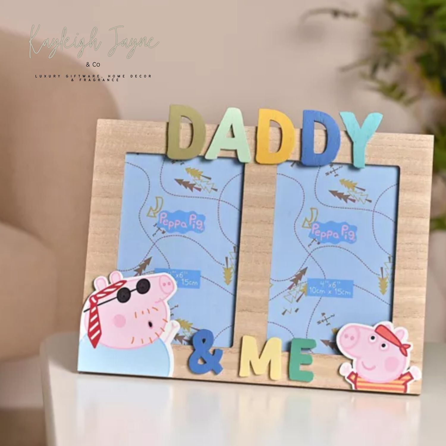 Peppa Pig - Daddy &amp; Me Photo Frame