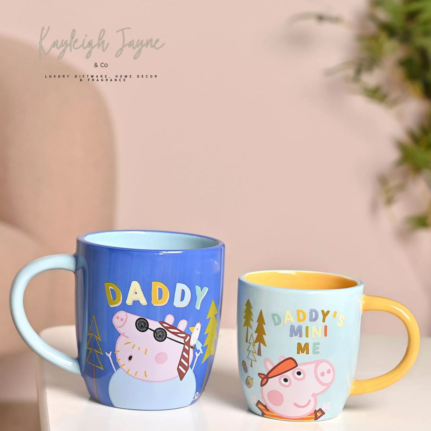 Peppa Pig - Daddy &amp; Mini Me Mug Set