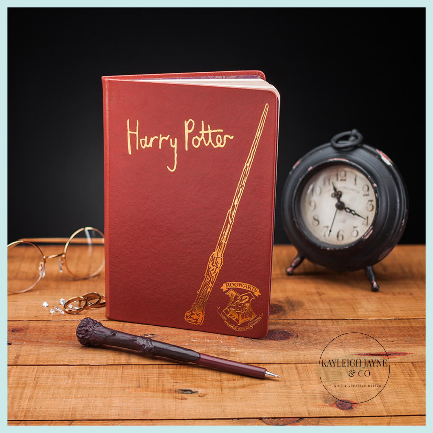 Harry potter notebook and pen set hotsell
