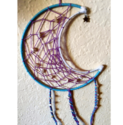 Deluxe Crescent Moon (5 inch). Lovingly made in 8 hours.