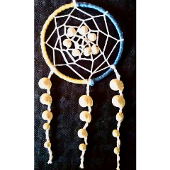 Deluxe Tiny (3 inch) Dreamcatcher. Lovingly made in 3 hours.
