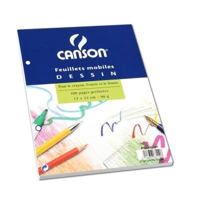 Canson Бумага для рисования 17x22см 90г/м2 100л Canson Бумага для рисования 17x22см 90г/м2 100л