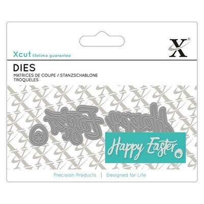 Форма для вырубки Xcut - Happy Easter Форма для вырубки Xcut - Happy Easter