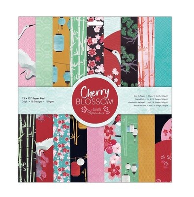 Набор бумаги 30*30 см Cherry Blossom Docrafts Набор бумаги 30*30 см Cherry Blossom Docrafts
