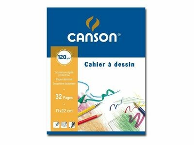 Альбом для набросков Canson 17x22cm 32 листа Альбом для набросков Canson 17x22cm 32 листа