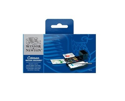 Набор акварели Winsor&Newton Cotman, Field Box, 12 цветов Набор акварели Winsor&Newton Cotman, Field Box, 12 цветов