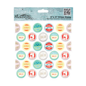 Штамп Papermania Urban Stamps Happy days Штамп Papermania Urban Stamps Happy days