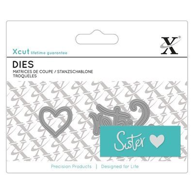 Форма для вырубки Xcut - Sister Форма для вырубки Xcut - Sister