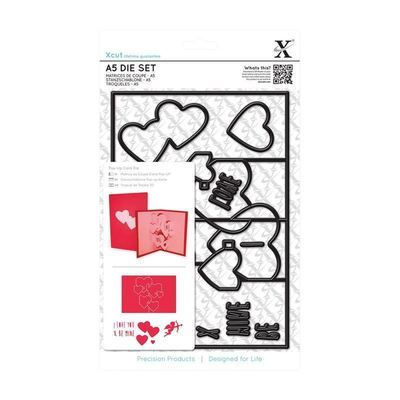 Форма для вырубки Xcut - Pop Up Card Love Форма для вырубки Xcut - Pop Up Card Love