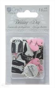 Подвески Poxy Pendants, 16 шт Wedding Day Dpcraft Подвески Poxy Pendants, 16 шт Wedding Day Dpcraft