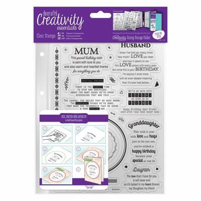 Набор силиконовых штампов A5 DOCRAFTS Набор силиконовых штампов A5 DOCRAFTS