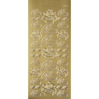Наклейки Rayher 1шт Eheringe gold Наклейки Rayher 1шт Eheringe gold