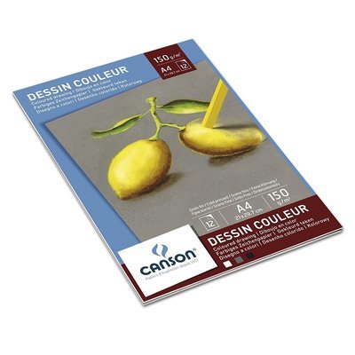 Склейка листов Canson Pastellpapier 150гр, 21х29.7, 12 листов, 3 цв. Склейка листов Canson Pastellpapier 150гр, 21х29.7, 12 листов, 3 цв.