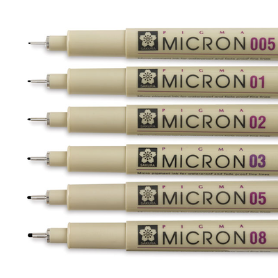 Линер Sakura Pigma Micron Pens черный Линер Sakura Pigma Micron Pens черный
