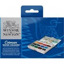 Акварель Winsor&Newton 12 кюветов Акварель Winsor&Newton 12 кюветов