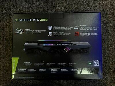 MSI GeForce RTX 3090 GAMING X TRIO 24GB GDDR6X Graphics Card