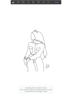 Line drawing. Digital.