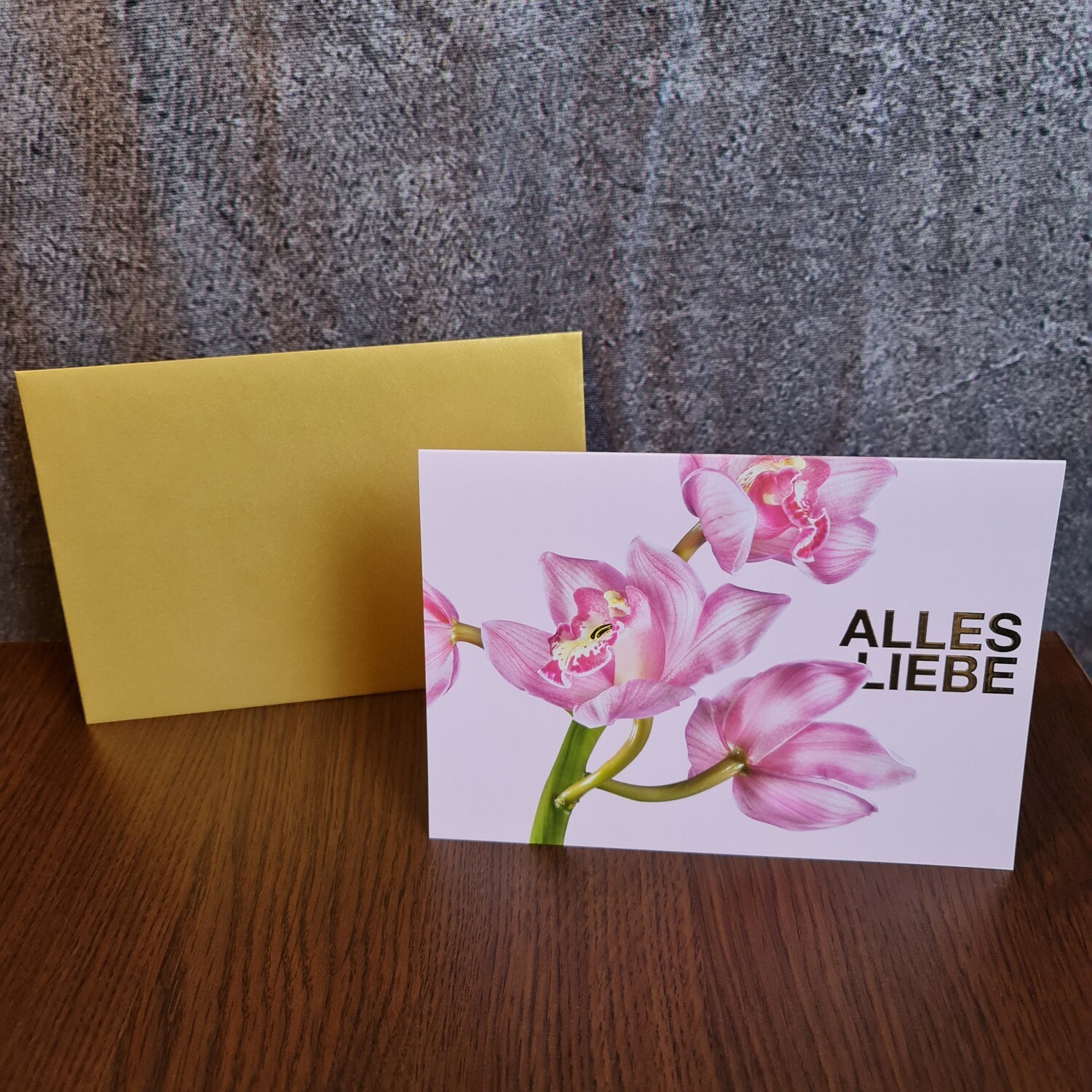 Grußkarte "Alles Liebe"