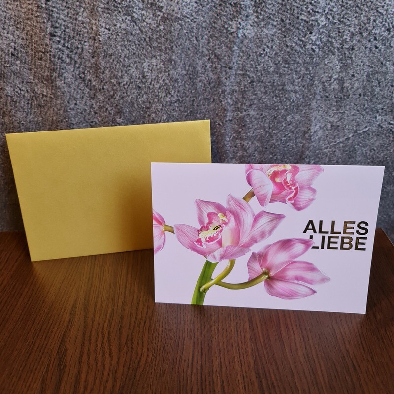 Grußkarte Grußkarte "Alles Liebe"
