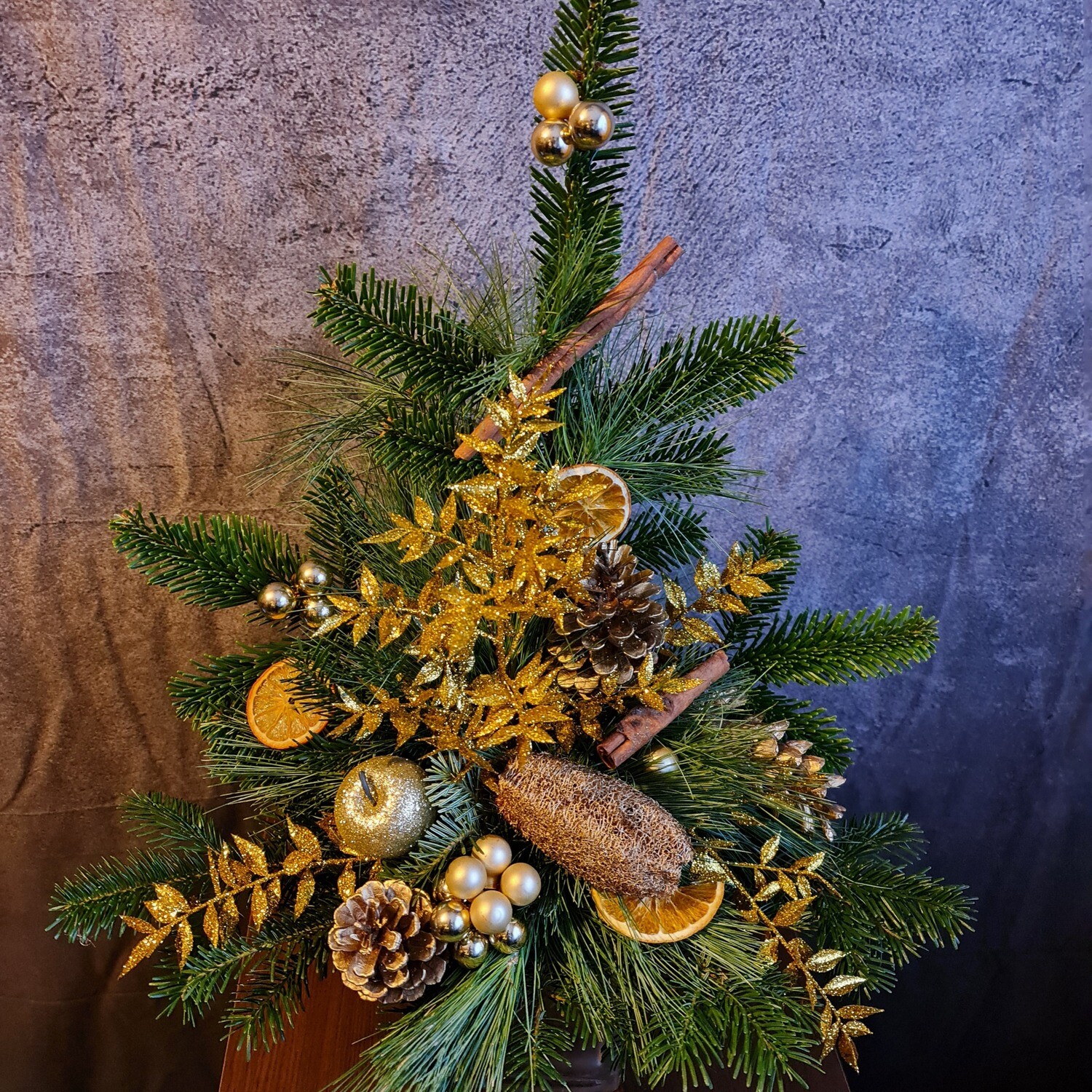 Weihnachtsstrauß Weihnachtsstrauß "Goldregen"