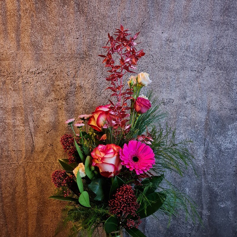 Pinker Weihnachtsgruß Pinker Weihnachtsgruß