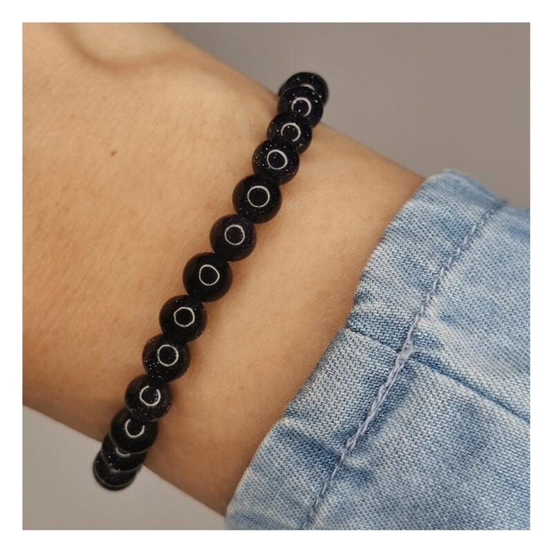 Pulsera lluvia de estrellas - Intuición, espiritualidad y protección nocturna