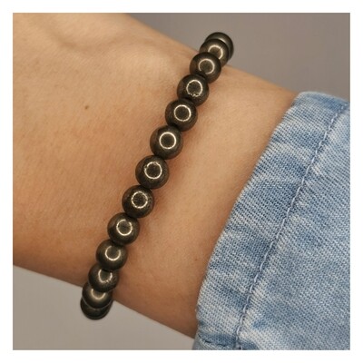 Pulsera de pirita - Abundancia, enfoque y protección energética