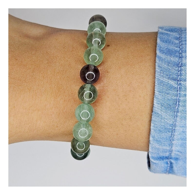 Pulsera de fluorita - Claridad mental y equilibrio energético