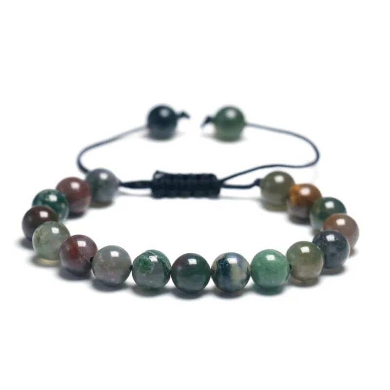 Pulsera de ágata india - Conexión con la tierra y estabilidad emocional