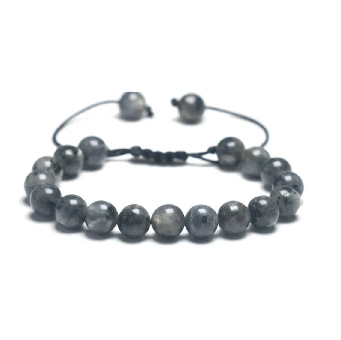 Pulsera Labradorita 8mm ajustable