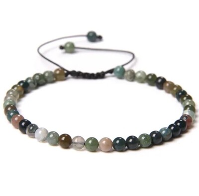 Pulsera de ágata india - Conexión con la tierra y estabilidad emocional