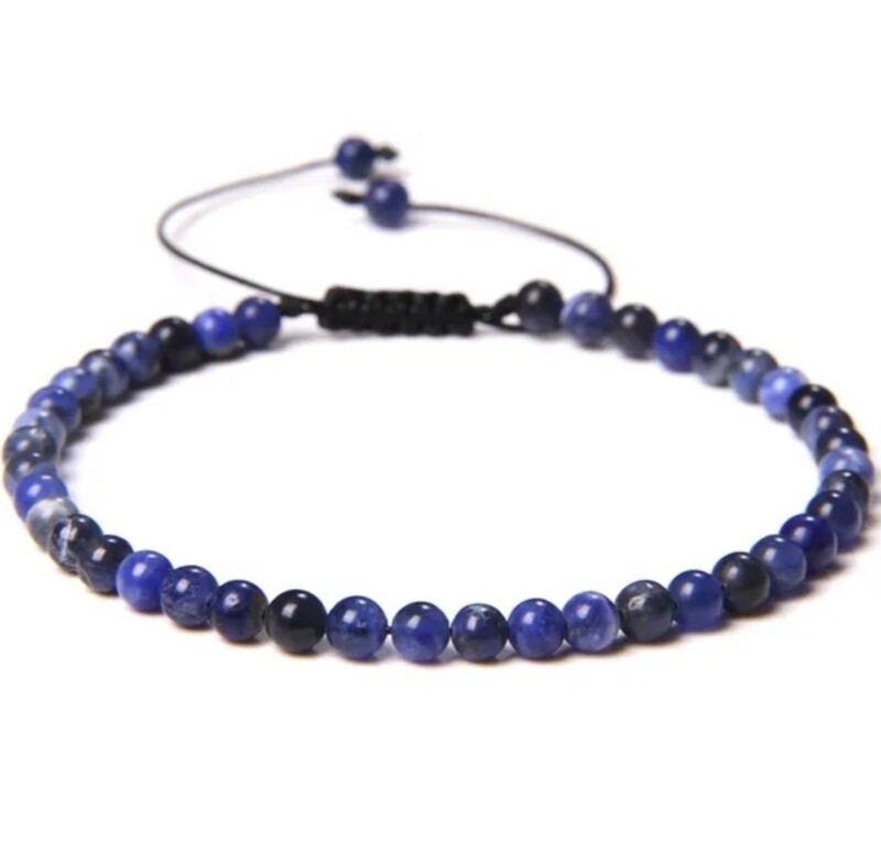 Pulsera de sodalita - Claridad mental y expresión auténtica